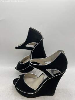 Michael Kors Womens Black Silver Shoes Size 6M