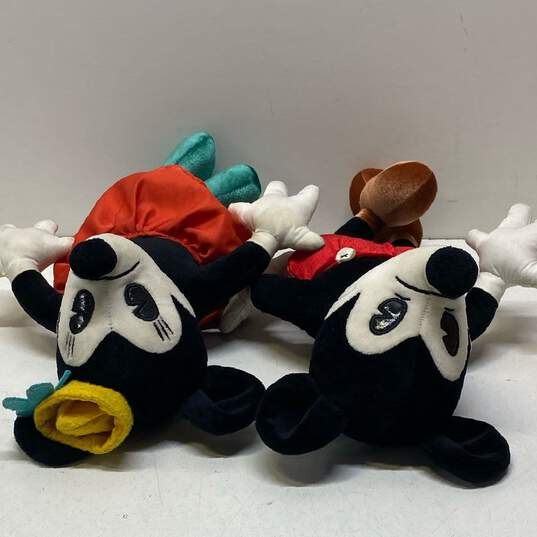 Disney Charlotte Clark Mickey And Minnie Mouse 13” Collectible Plush Set image number 6