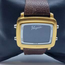 Penguin 41mm WR 5ATM Original Gold Digital Men's Watch 67g