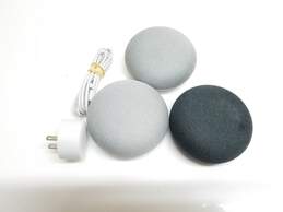Lot of  3 Google Home Mini Smart Speakers