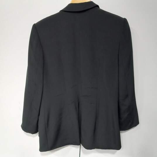 Neiman Marcus Women's Paisley Sequined Pocket Blazer Size 10 image number 2