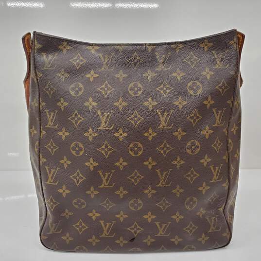 Louis Vuitton Brown Canvas Monogram Looping MM Handbag Louis Vuitton