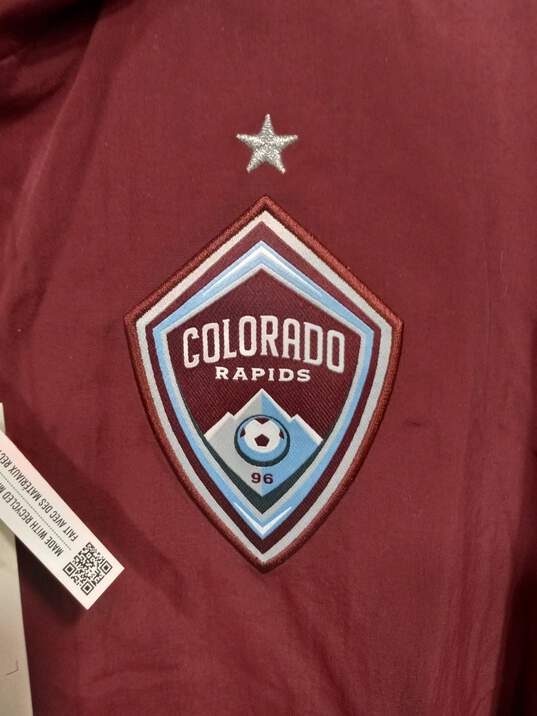 Men's Adidas Colorado Rapids Reversible Jacket - Size Small image number 2