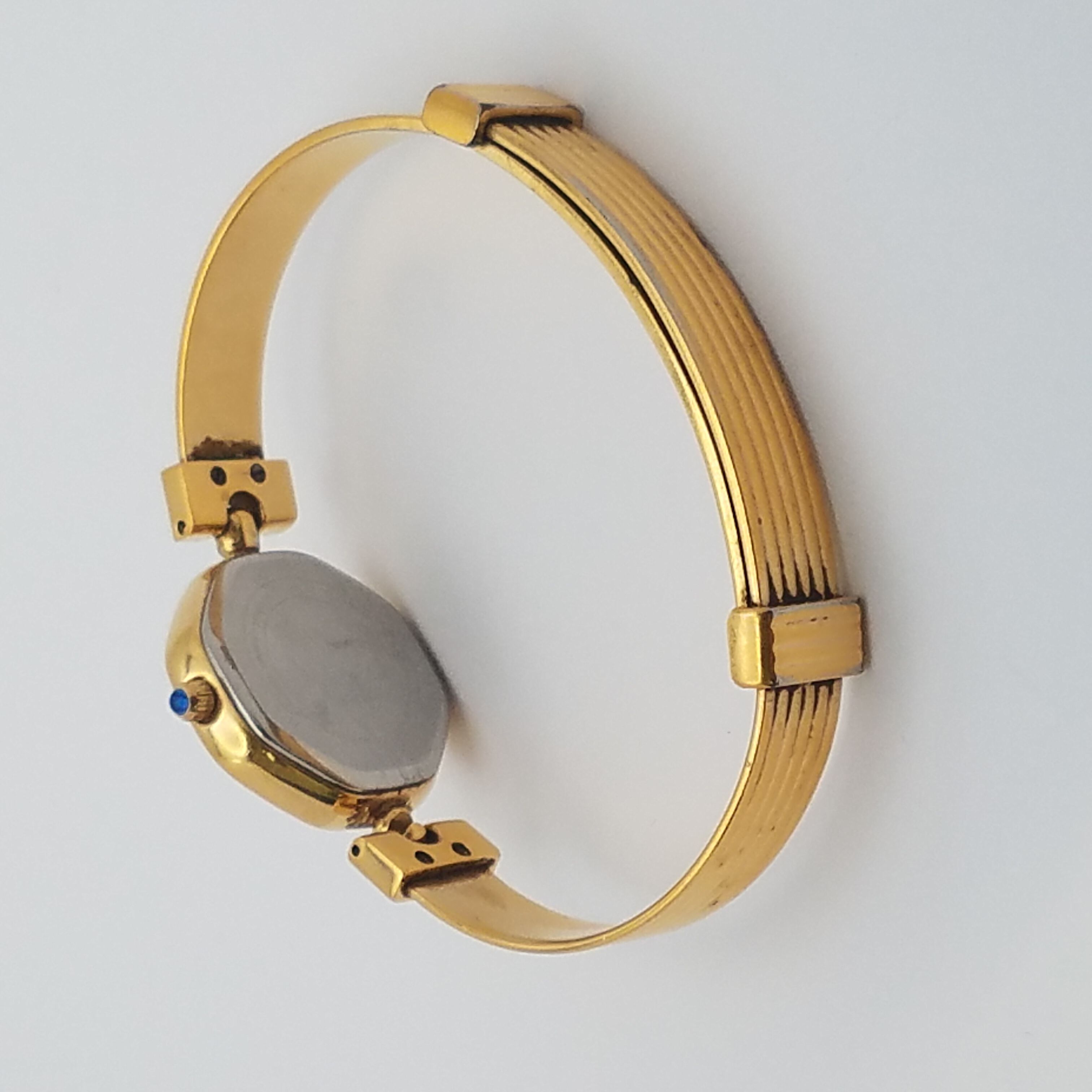 Buy the Brighton Bristol Silver Tone Bracelet Watch | GoodwillFinds
