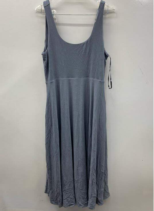 Athleta Women's Sleeveless Blue Dress Sz L NWT image number 1