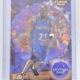 1996-97 Kevin Garnett Fleer Crystal Ball Minnesota Timberwolves alternative image