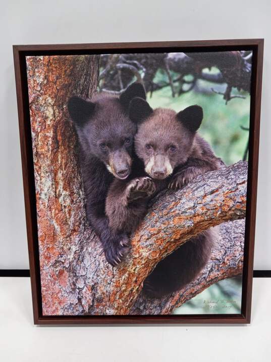 Hahn Bear Painting Framed, Numbered image number 1