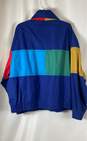 Vtg London Fog Mens Multicolor Colorblock Full Zip Windbreaker Jacket Size XL image number 2