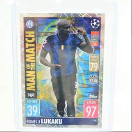 2021-22 Romelu Lukaku Topps Match Attax Foil Man of the Match