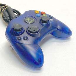 Microsoft Xbox S Type controller - blue alternative image
