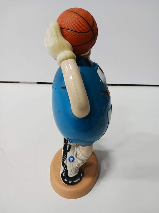 Mars Inc Blue M&M Basketball Themed Candy Dispenser image number 4