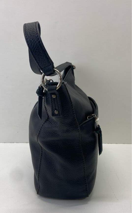 The Sak The Black Leather Tote Bag image number 4