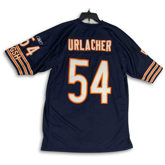 Mens Navy Blue NFL Chicago Bears Brian Urlacher #54 Football Jersey Size XL image number 2