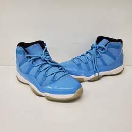 Nike Air Jordan 29/11 Retro Pantone Blue Nylon High Rise Sneakers Size 11 alternative image