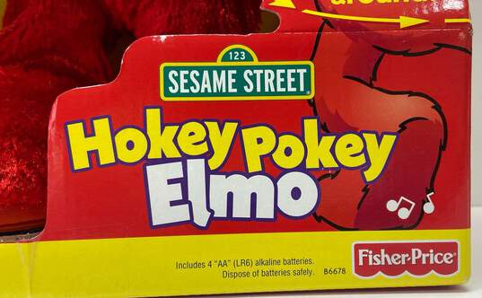 Fisher Price Sesame Street Hokey Pokey Elmo Stuffed Doll image number 2