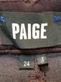 Paige Purple Hoxton Ankle Pants Women's Size 24 image number 4