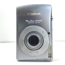 Canon PowerShot SD630 6.0MP Digital ELPH Camera (Read Description)