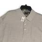 NWT Jos. A. Bank Mens Gray Short Sleeve Pullover Polo Shirt Size XL image number 3