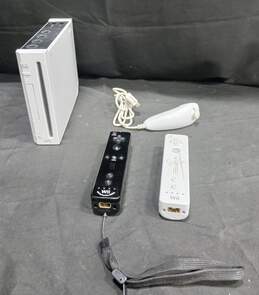 Nintendo Wii Console with Two Wii Remotes