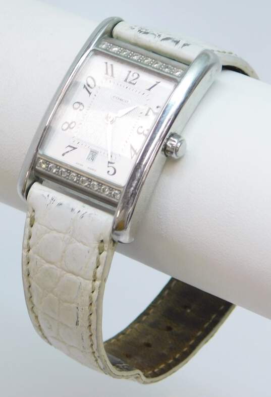 Coach Designer 0.32 CTTW Diamond 8.249.434 Quartz Calendar Watch image number 2