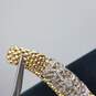 14k Gold Diamond Two Tone 7.5" Bracelet 17.7g image number 6