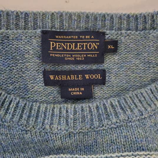 Pendleton Washable Wool Blend Pullover Sweater Size XL