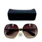 Marc By Marc Jacobs Gold Women's Sunglasses - Size One Size image number 1