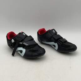Peloton Womens Cycling Biking Shoes Adjustable Strap Black White And Pink Sz 39
