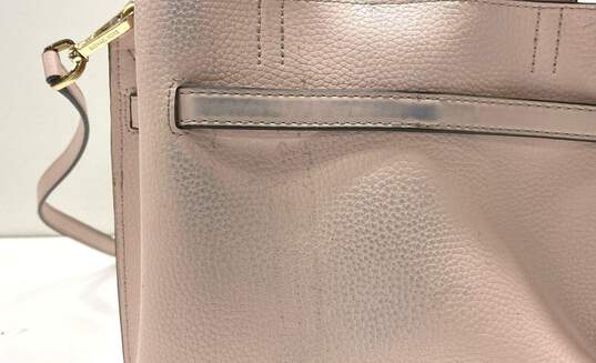 Michael Kors Emilia Pink Pebbled Leather Crossbody Bag image number 4