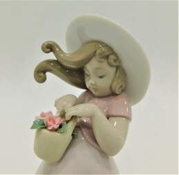 Lladro Little Rose Figurine IOB alternative image
