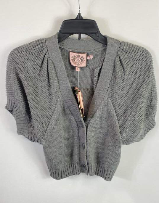 Juicy Couture Women Gray Sweater S image number 1
