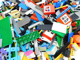 6.2 LBS Mixed LEGO Bulk Box alternative image