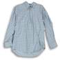 T. Harris London Mens Blue Long Sleeve Shirt Size L image number 1