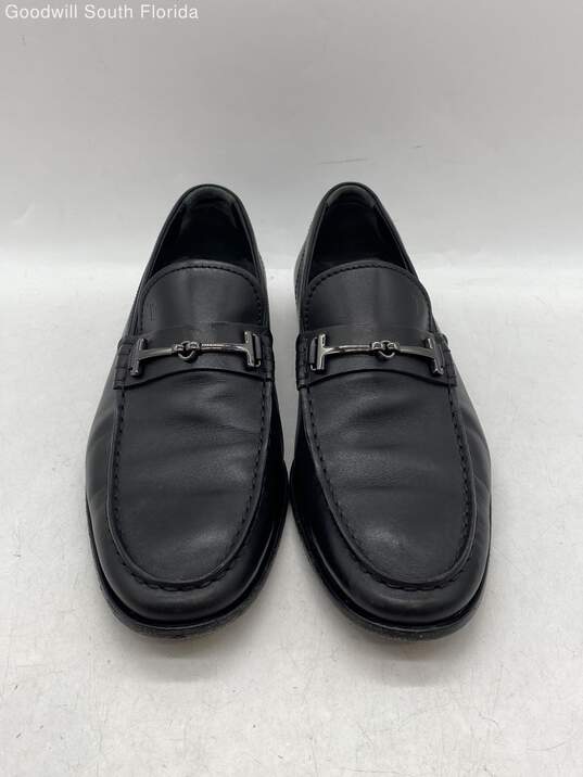 Authentic Tod's Mens Black Shoes Size 6.5 image number 4
