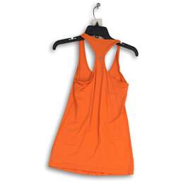 Lululemon Womens Orange Scoop Neck Cool Racerback Pullover Tank Top Size 6 alternative image