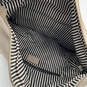 Womens Taupe Leather Inner Pocket Double Handed Elegant Shoulder Bag image number 5