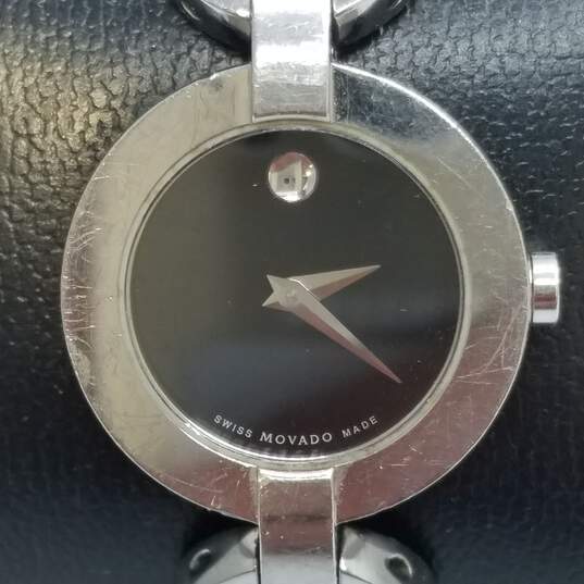 Movado Rondilo 10447988 24mm Sapphire Crystal Museum Dial Watch 48.0g image number 2