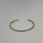 Designer Kendra Scott Gold-Tone Crown Codi Pinch Fashionable Cuff Bracelet image number 3
