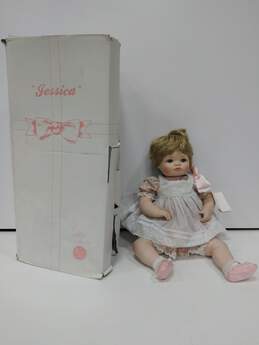 Vintage Heritage Porcelain "Jessica" Doll w/Box alternative image