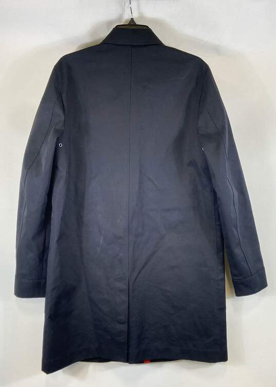 AMI Paris Black Overcoat - Size Small image number 2