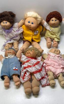 Vintage Bundle Lot Of 6 Cabbage Patch Kids Dolls