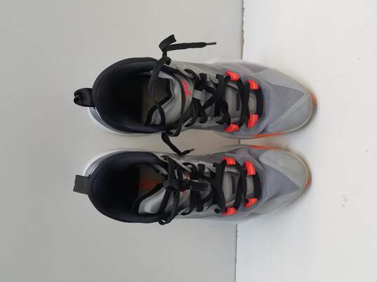 Nike Air Jordan Zion Williamson 1 Shoes Grey Size12 image number 6