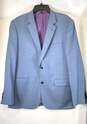 Neiman Marcus Men Blue 2 Pc Suit Sz 42R image number 5