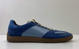 Coach Leather C104 Low Top Sneakers Blue 9.5