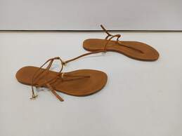 Tory Burch Brown Thong Sandals Size 9M alternative image