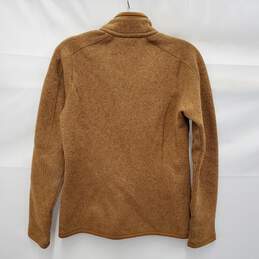 Patagonia WM's Heather Orange Full Zip Better Fleece Sweater Size S alternative image