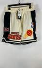 NWT Pro Standard Mens Ivory Black Phoenix Suns Basketball-NBA Shorts Size L image number 2