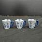 8-Piece Blue and White Porcelain Cup and Saucer China Set image number 7