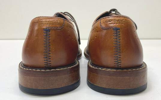 Ted Baker Men's Marar Brown Leather Brogue Dress Shoes Sz. 8 image number 3