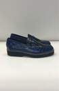 Girotti Milano Blue Slip-On Dress Shoe Men 8 image number 1